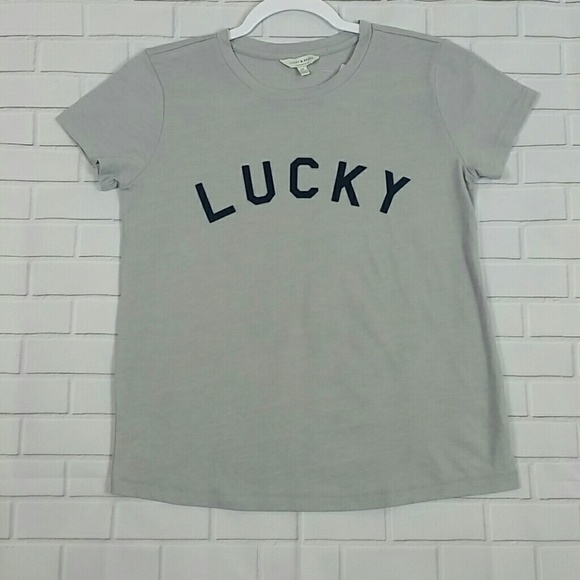 Lucky Brand Tops - Lucky Brand Gray Top Relaxed Fit Top Sizes Small Available